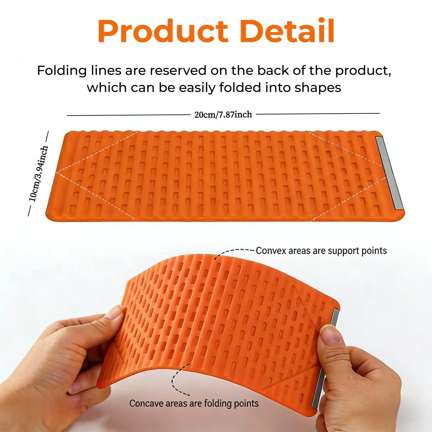 Soporte de teléfono de aluminio y silicona flexible, diseño plegable y enrollable, soporte de escritorio antideslizante universal ajustable para teléfono, tablet, portátil, soporte ergonómico portátil para el hogar, la oficina y viajes-YY